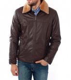 Kaban ziper gola pele ref.700 cor:marrom cart 1